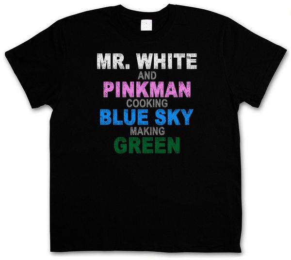 

mr. white pinkman cooking t-shirt - breaking blue sky bad t-shirt