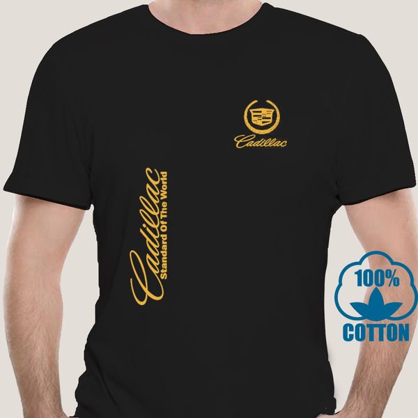 

4084a cadilac escalade ct6 xt5 xts cts-v mans us shirt gift 2 sides 2019 tees