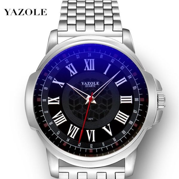 

men watch fashion steel business diamond watches male luminus calendar quartz wristwatch relogio masculino, Slivery;brown