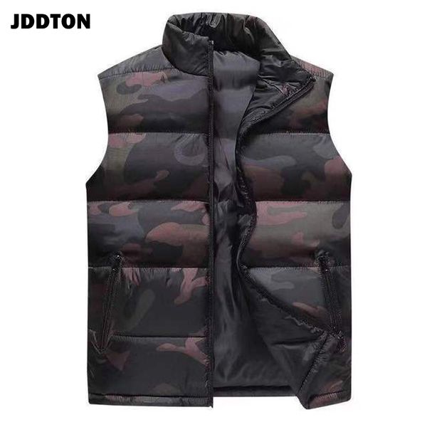 

men's vests jddton waistcoat camouflage vest loose windproof sleeveless jackets windbreaker casual male 6xl streetwear clothing je368, Black;white