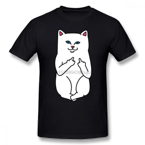 

lord nermal t shirt nasty cat t-shirt fashion man tee shirt funny short-sleeve oversize 100 cotton printed tshirt