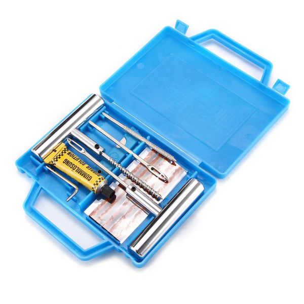 

car tire repair tool tire repair kit studding tool set auto bike tubeless tyre puncture plug garage car accessories