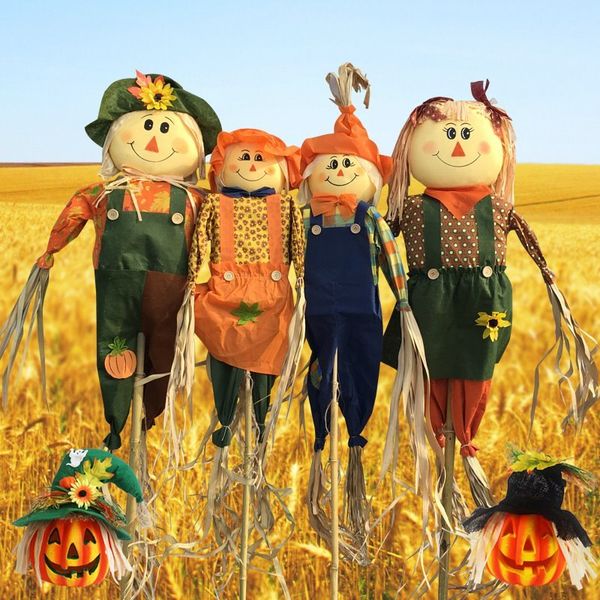 

halloween decorations scarecrows cute props halloween parties haunted houses garden jack-o-lanterns and fast shipping