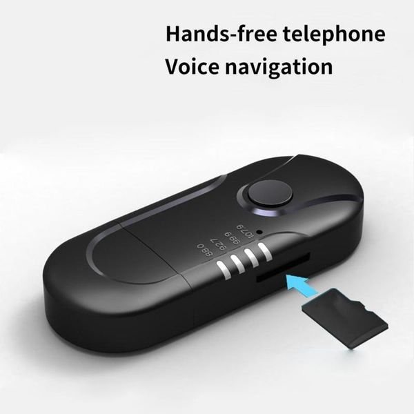 

car wireless receiver car mp3 player mini stereo voice handsusb wireless fm audio transmitter