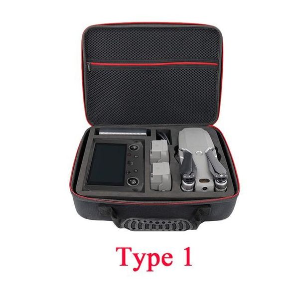 

drone bags for mavic 2 carrying case hard shell storage bag for mavic 2 pro /zoom camera drone and smart controller box
