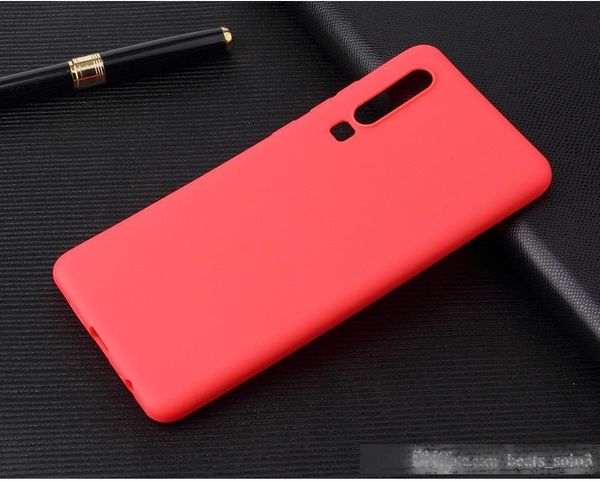 

2019 huawei p30 mobile phone shell ground tpunova5 candy color p30pro protective cover wheat awn 8 full package soft shell