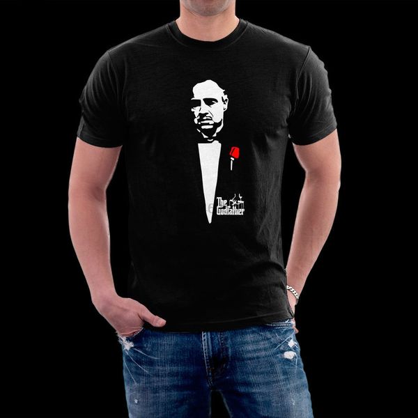 

godfather корлеоне мужчин унисекс футболки 100% хлопок ringspun 180gsm 5.3oz