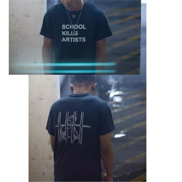 

школа убийств художников футболка координатор chaos tee stop making drama tops подарков с коротким рукавом o-образным вырезом tee рубашки ho