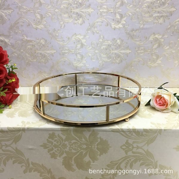 

в европейском стиле послеобеденный чай десерт холодный ужин поднос железный десерт торт временной таблицы полки фруктовый торт tablecold блю