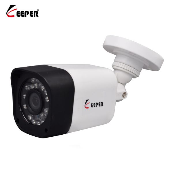 

keeper 720p hd security camera with ir-cut 24 ir leds night vision analog camera for home use indoor/outdoor