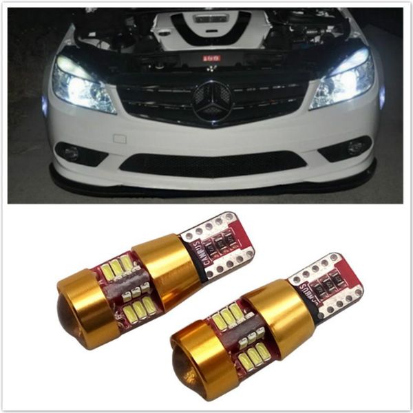 

2x canbus t10 w5w led car led light lamp bulbs for w202 w220 w124 w211 w222 x204 w164 w204 c e w203 w210 glk r ml