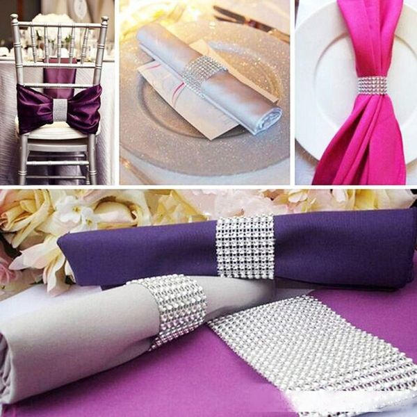 

wedding napkin holders plastic diamond napkin rings for wedding decoration party supplies table decoration accessories
