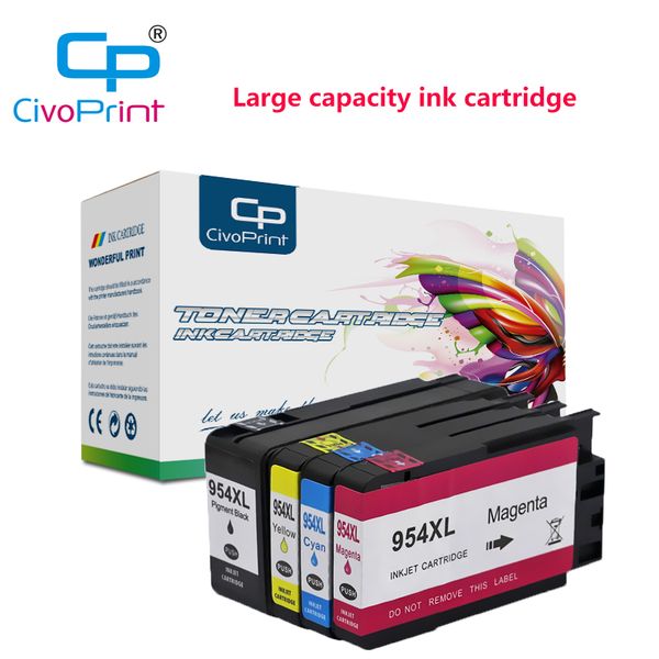 

civoprint compatible 954 954xl ink cartridge for officejet pro 7740 8210 8710 8715 8716 8720 8725 8730 8740