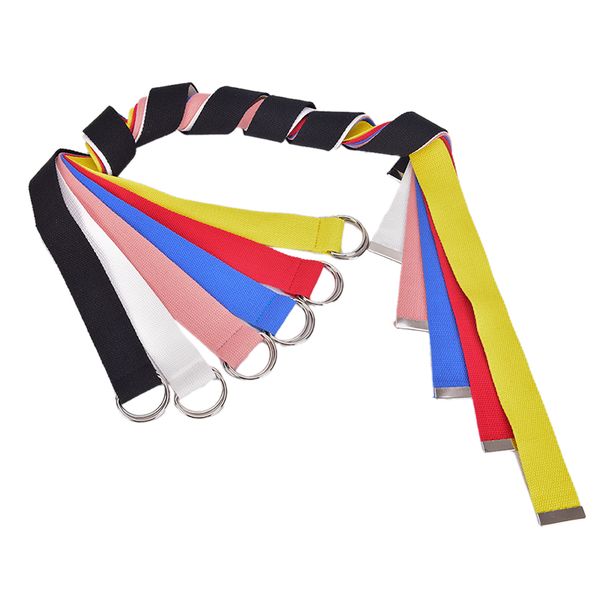 

new casual double d-rings nylon canvas stripes buckle waistband outdoor belts men and women, Black;brown