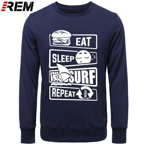 

rem brand-clothing eat sleep windsurf rig board mast windsurfing slalom super x fashion hoodies, sweatshirts