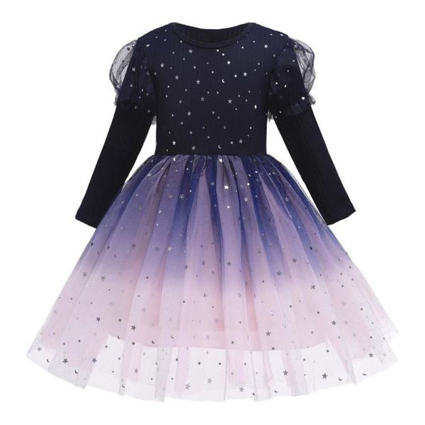 

girl's dresses christmas kids for girls elegant princess dress children vintage formal evening party star girl wedding vestidos, Red;yellow