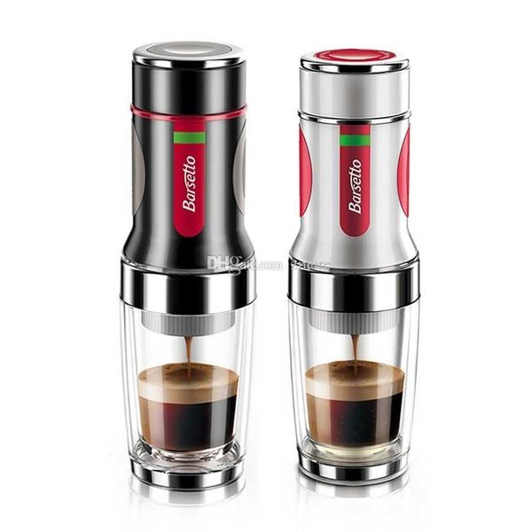

authentic barsetto creative outdoor portable espresso coffee machine tripresso hand pressure mini coffee maker fit for coffee & powder