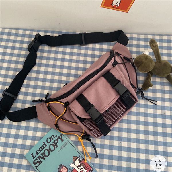 

2020 прохладный street сундук сумка мужчины fanny pack женские талии сумка талии обновления телефона banana oxford отдых прозрачный mesh меш