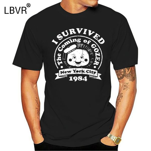 

men t shirt i survived the coming of gozer new york women t-shirt