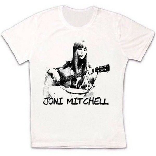 

joni mitchell ladies of canyon retro vintage hipster t shirt 1761 custom printed tee shirt
