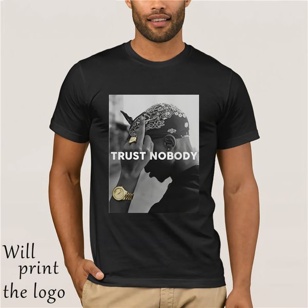 

мужские футболки мода +2017 2pac trust никто shakur