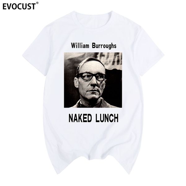 

william s.burroughs junkie t-shirt cotton men t shirt new tee tshirt womens fashion
