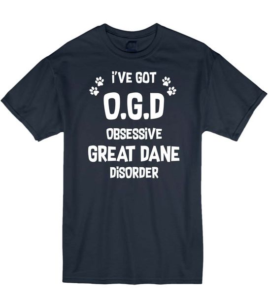 

2019 новые мужская футболка я got дог disorder dog lover забавный щенок мужская футболка