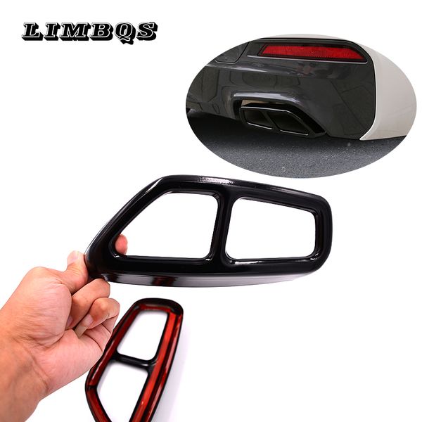 

stainless steel car rear exhaust muffler for new 5 series g30 2020 2020 automobile rear throat exhaust vent tail pipes