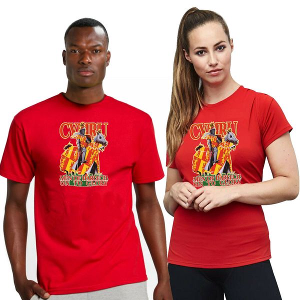 

wales cymru men of harlech welsh rugby cymraeg owain glyndwr mens t shirt