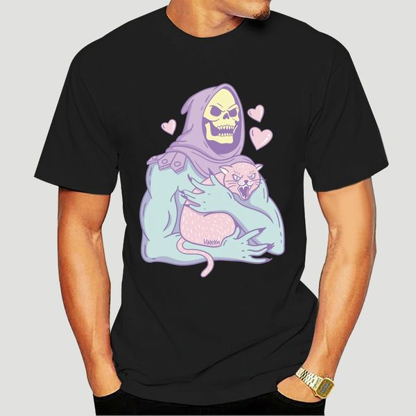 

skeletor hug the cat t-shirt-4737d
