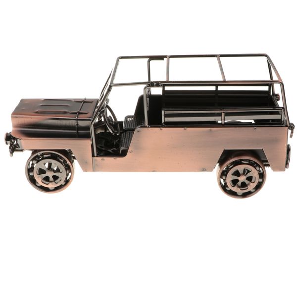 

10 inch old style metal vehicle model metalwork craft, home office decoration, ornament, handcrafted collectible