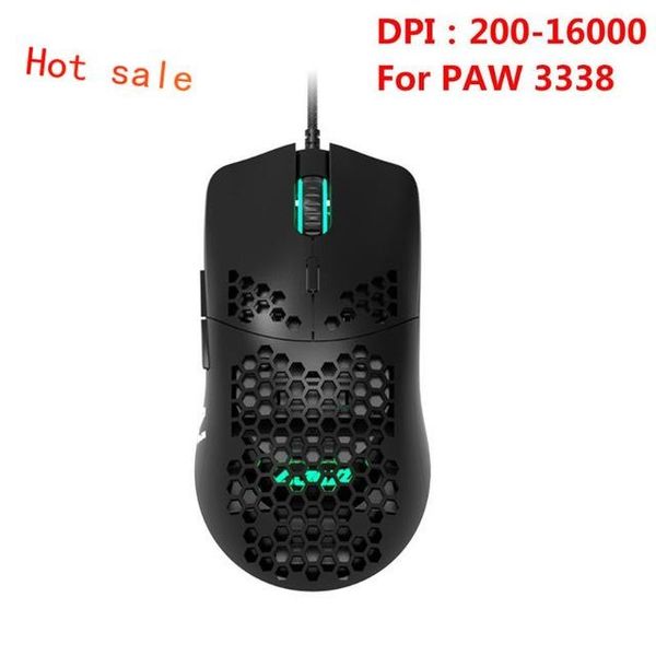 

mice & keyboards mouse ajazz aj390 new lightweight wired mouse hollow-out gaming mouce mice 6 dpi adjustable 7key