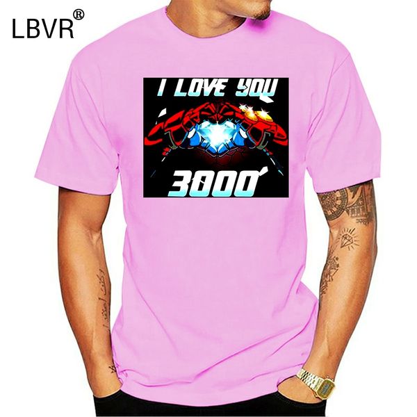 

marvellous heart i love you 3000 iron man tony stark t shirt