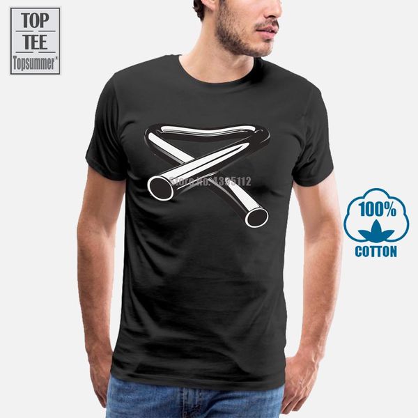 

fashion 2018 tee mens mens mike oldfield tubular bells t shirt print t shirts men