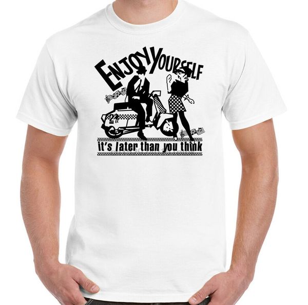 

the specials t-shirt mens 2 tone enjoy yourself 2tone ska reggae music 80s top