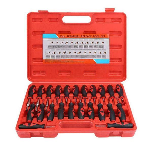 

23pcs universal automotive terminal release removal remover tool kit suit screwdriver set