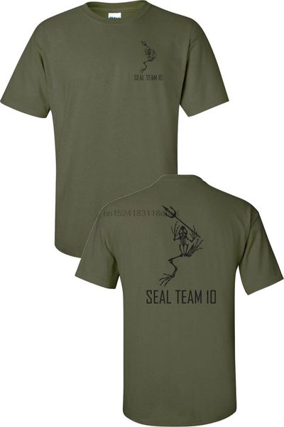 

navy seals team 10 скелет лягушки ж копье printed фронта назад мужчины тенниску 716