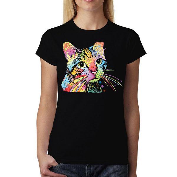 

dean russo colourful cubism women t-shirt xs-3xl new custom made tee shirt