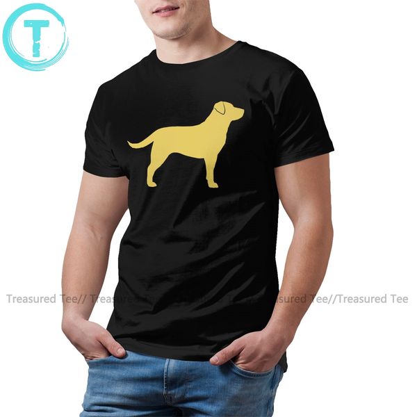 

labrador retriever t shirt yellow labrador retriever dog t-shirt fun 100 percent cotton tee shirt men tshirt