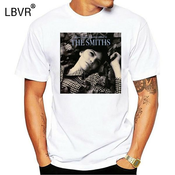 

new the smiths pleasepleaseplease album cover mens black t-shirt size s-3xl