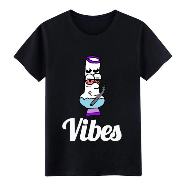 

bong vibes baseball t shirt designer cotton o-neck trend cute basic spring autumn vintage shirt