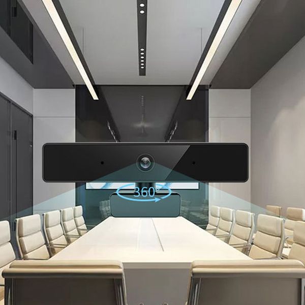 

hd 1080p computer camera with built-in microphone webcast video conference camera