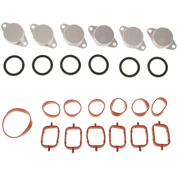 

6 шт 33мм вихревые заслонки снятие замена пробелы гашение bung для bmw e90 e91