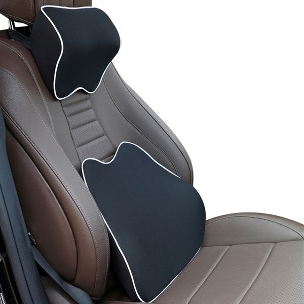 

car neck headrest pillow cushion auto seat head support neck protector seat rest memory cotton car interior accessories