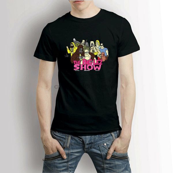 

sassy the sasquatch tribute big lez show clubbing music t-shirt men's