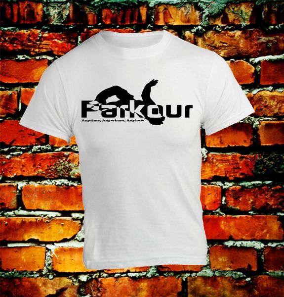 

2019 fashion summer style runnings street style parkour new good quality black cotton t-shirt tee shirt