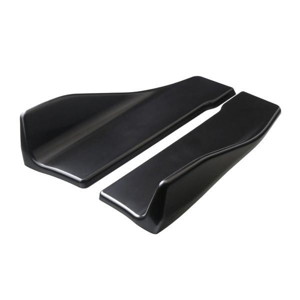 

2pcs pp car body rear bumper spoilers lip kit splitters protectors diffuser