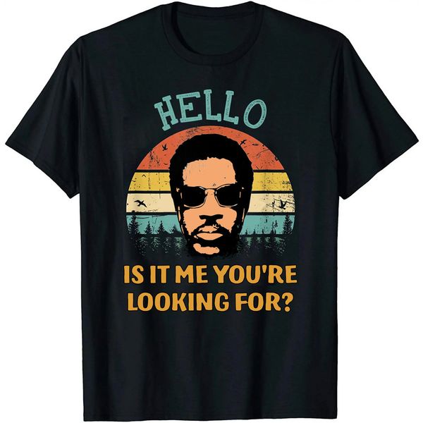 

lionel richie - is it me you're looking for t-shirt men clothes tee shirt