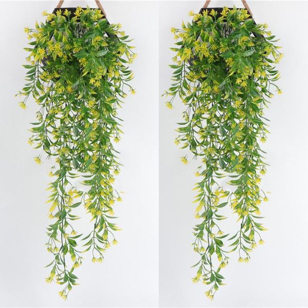 

garden artificial flowers weddings party 2pcs wall mounted wall hanging