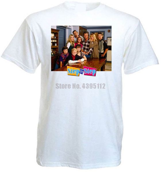 

step by step v3 t-shirt white movie poster all sizes s...5xl